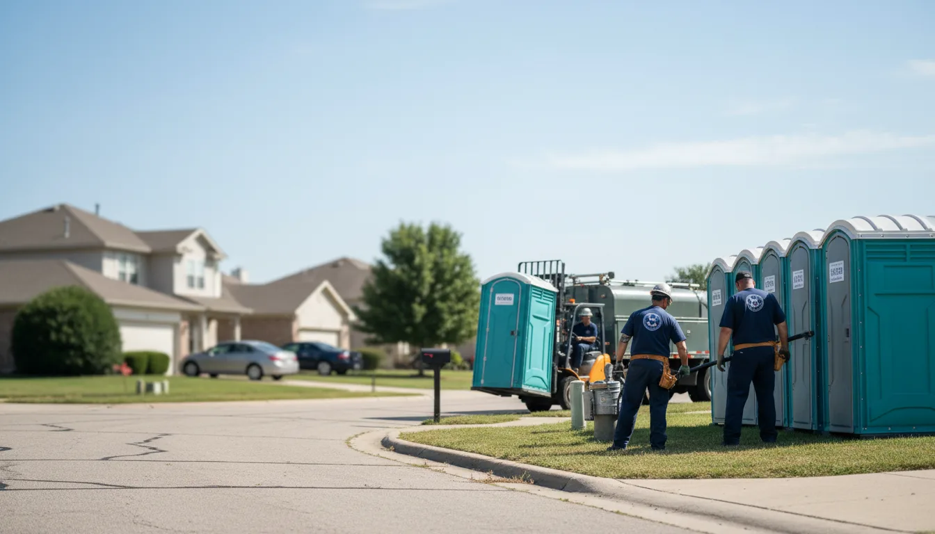 Porta Potty Rental in Manhattan, KS near me